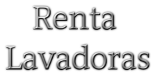 renta lavadoras cdmx